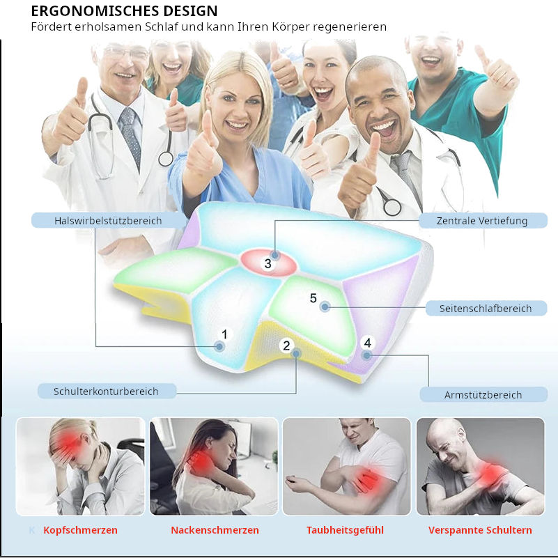 SLUMBI Ergo Nackenstützkissen